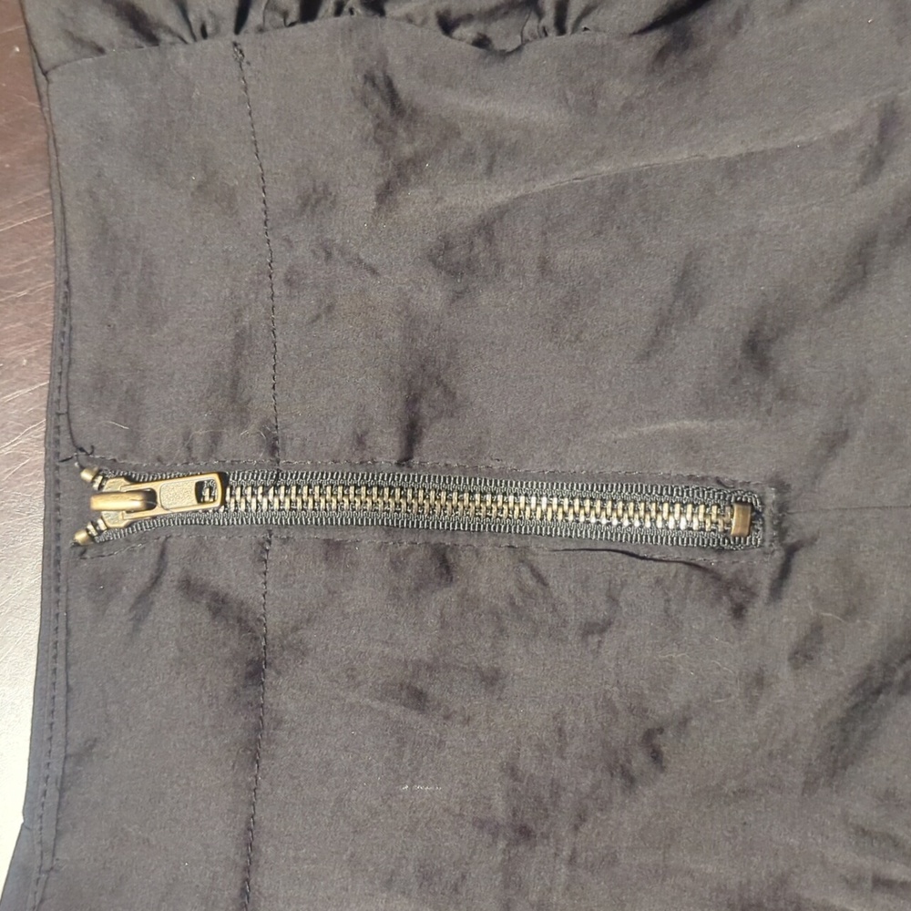 ✨5/$25✨ Lush Nordstrom black satin skirt - Picture 8 of 9